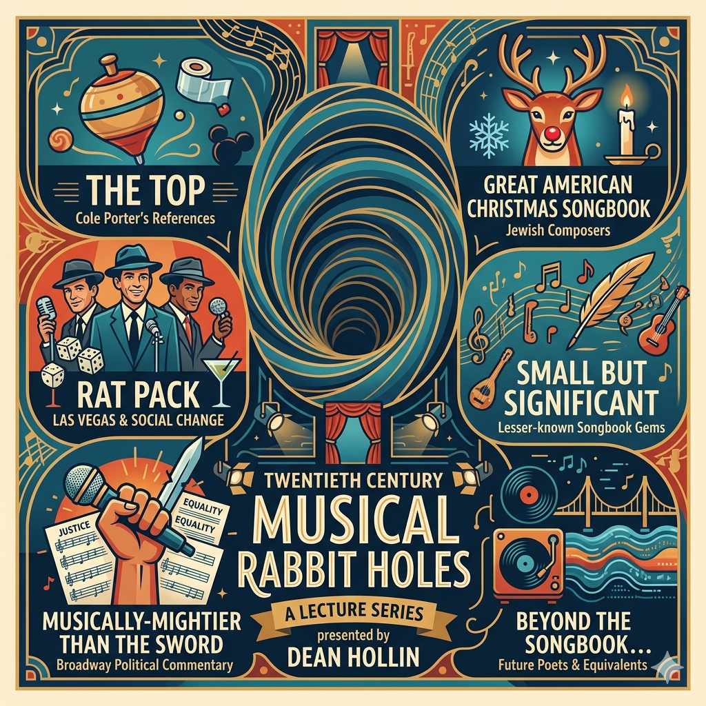 WINTER SERIES: 20th CENTURY MUSICAL RABBIT HOLES - Dean Hollin. Starts January 12, 2027